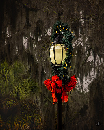 Christmas Street Light