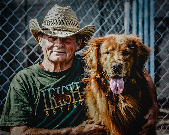 An Old Man & His Dog - 5 30 2011