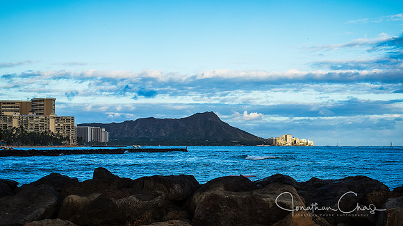 Along the watefront -