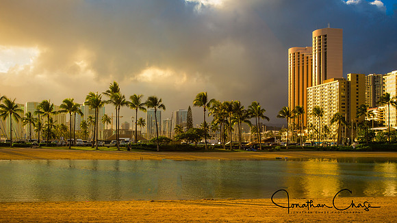 Evening showers-