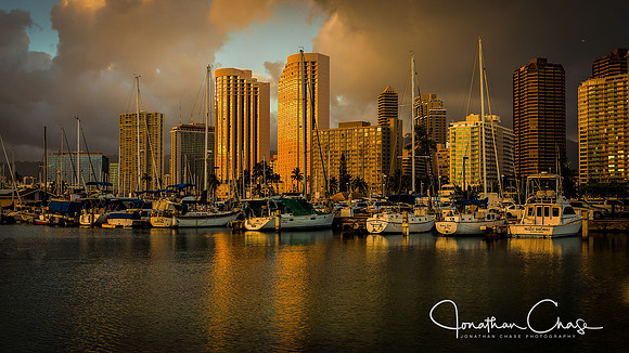 Marina Sunset-