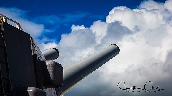 5 Inch gun turret-