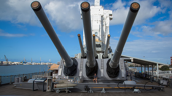 JCC with the 16 inch guns-