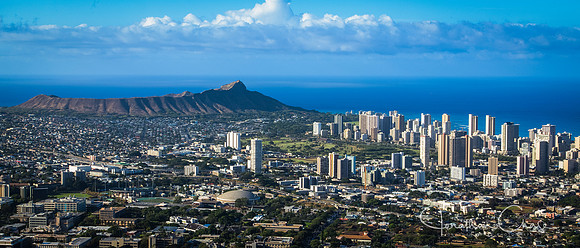 Diamond Head from the Tantalus Lookout