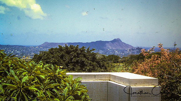 Diamond Head from the War Memorial