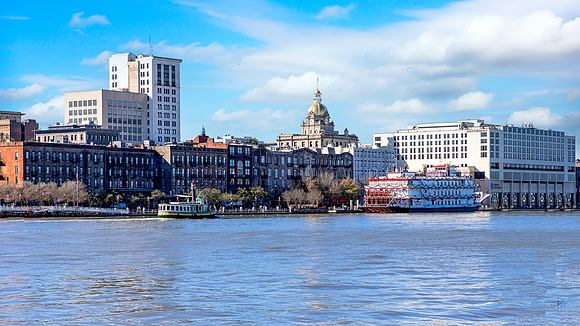 Savannah City Hall Dome  - 12 28 2022