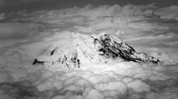 Mt Rainier --Agfa APX 25 -Island in the Sky
