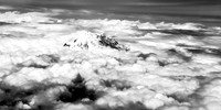 Mt Rainier 4 - BW - Rocky Mountain High
