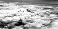 Mt Rainier - 5 - BW - Rocky Mountain High