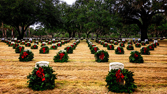 Christmas Day, Beaufort National Cemetery