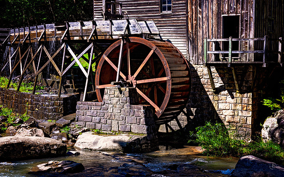 Glade Creek Grist Mill - 11