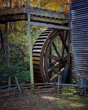 Hagood Mill Wheel