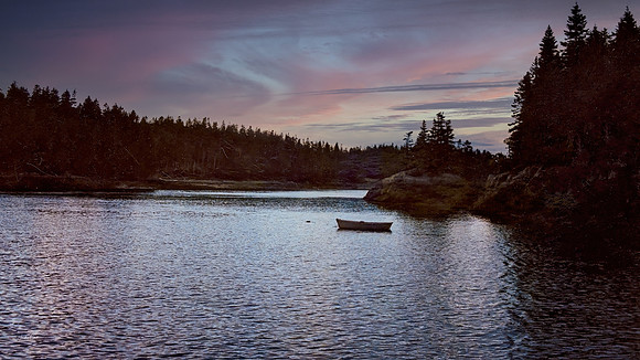 Isle au Haut Sunset - 1991