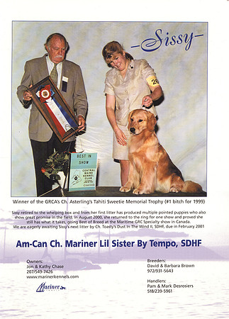 Sissy - BIS - June 1998