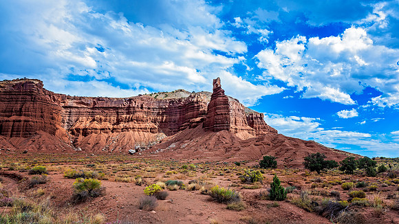 Chimney Rock, Capitol Reef NP