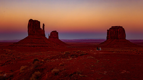 Three Mittens Sunset