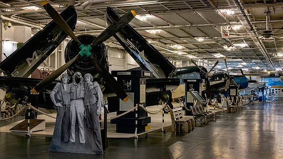 Hanger Deck USS Yorktown
