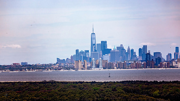 NYC Skyline from the Jersey Shore - 5 4 2024