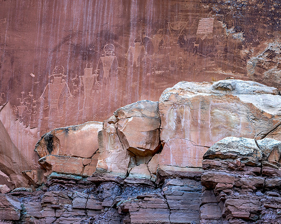 Capital Reef NP Petroglyphs - 09 29 2024