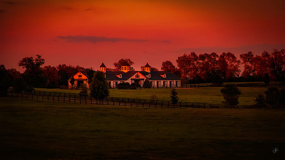 Sunset - Hurricane Hill Farm, Lexington, KY